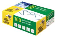 Loeff&apos;s quickbinder Lengte 100 mm. Doos van 100 stuks.
