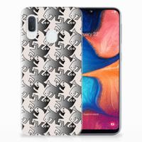 Samsung Galaxy A20e | TPU Hoesje | Salamander Grey