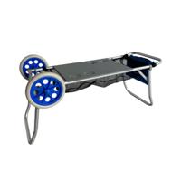 Marbueno Draagstoelkar Aluminium Converteerbare Tafel Intrekbaar Camping en Strand 108X51X51 cm 10361