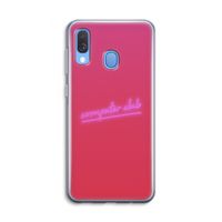 Vice Glow: Samsung Galaxy A40 Transparant Hoesje
