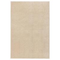 Vloerkleed kortpolig 160x230 cm beige