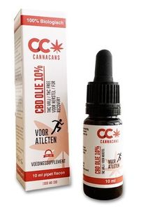 Cannacans CBD Olie 10% atleten (10 ml)