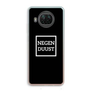 Negenduust black: Xiaomi Mi 10T Lite 5G Transparant Hoesje
