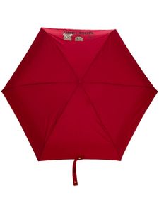 Moschino parapluie à imprimé ourson - Rouge