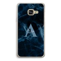 Midnight Marble: Samsung A3 (2017) Transparant Hoesje
