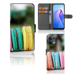 OPPO Reno8 Book Cover Macarons