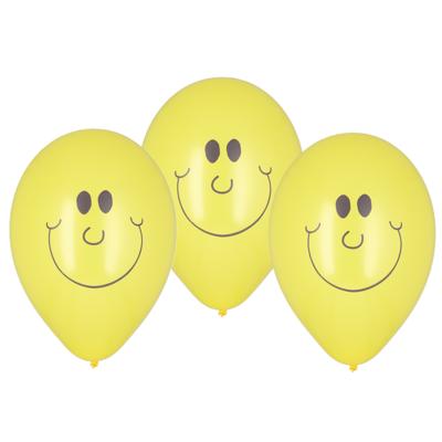 Smile / Emoticon ballonnen - 50x stuks - Party feestartikelen emoticons