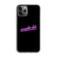 Vice Black: iPhone 11 Pro Max Transparant Hoesje