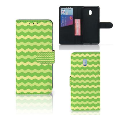 Xiaomi Redmi 8A | Telefoon Hoesje | Waves Green