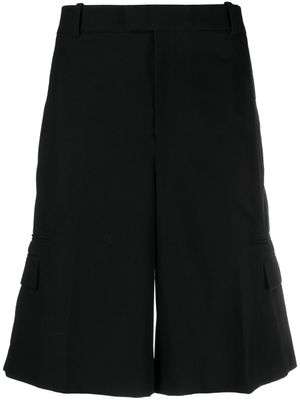 Alexander McQueen short en coton - Noir