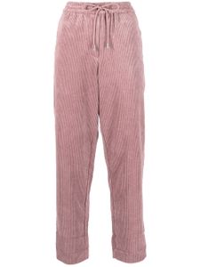 Essentiel Antwerp pantalon à lien de resserrage - Violet