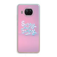 Sorry not sorry: Xiaomi Mi 10T Lite 5G Transparant Hoesje