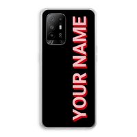 Namecase: Oppo A94 5G Transparant Hoesje