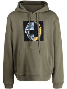 Mostly Heard Rarely Seen 8-Bit hoodie en coton à imprimé graphique - Vert