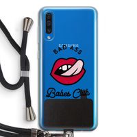 Badass Babes Club: Samsung Galaxy A50 Transparant Hoesje met koord