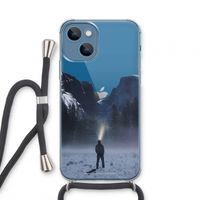 Wanderlust: iPhone 13 mini Transparant Hoesje met koord