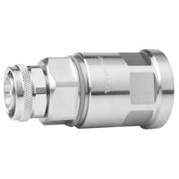 Telegärtner 100025185 100025185 F-connector Stekker, recht 50 Ω 1 stuk(s)
