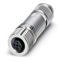 Phoenix Contact 1553611 Sensor/actuator dataconnector M12 Aantal polen: 4 Bus, recht 1 stuk(s) - thumbnail