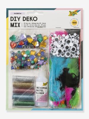 Mix decoratie DIY RAINBOW FOLIA, 600+ stuks meerkleurig