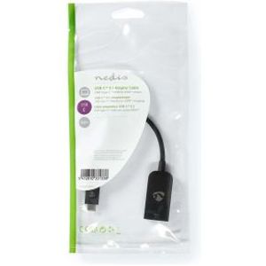 Nedis USB-C©-adapterkabel | Type-C© Male - HDMI© Output | 0,2 m | Zwart