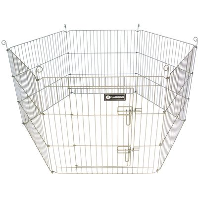 Knaagdierren Hexagon Taupe 100 x 100 x 60 cm Flamingo Taupe