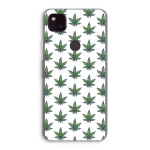 Weed: Google Pixel 4a 5G Transparant Hoesje