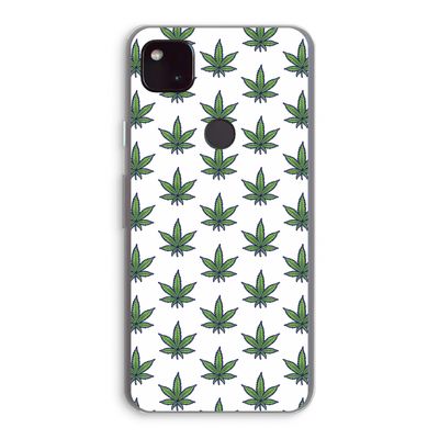 Weed: Google Pixel 4a 5G Transparant Hoesje