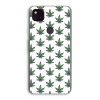 Weed: Google Pixel 4a 5G Transparant Hoesje