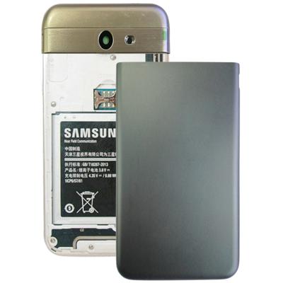 Achterste schutblad voor Galaxy J7 V / J727V (Verizon)(Grey)