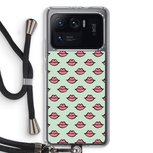 Lipjes: Xiaomi Mi 11 Ultra Transparant Hoesje met koord