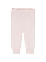 Bonpoint legging en cachemire à logo brodé - Rose