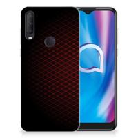 Alcatel 1S (2020) | TPU bumper | Geruit Rood