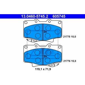 Ate Remblokset 13.0460-5745.2