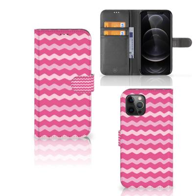 Apple iPhone 12 Pro Max | Telefoon Hoesje | Waves Pink