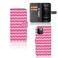 Apple iPhone 12 Pro Max | Telefoon Hoesje | Waves Pink