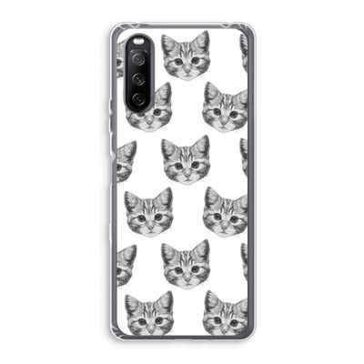 Kitten: Sony Xperia 10 III Transparant Hoesje