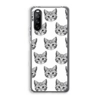 Kitten: Sony Xperia 10 III Transparant Hoesje