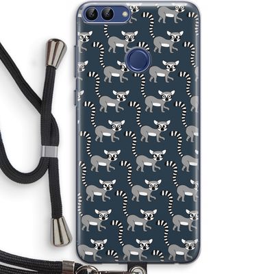 Makis: Huawei P Smart (2018) Transparant Hoesje met koord