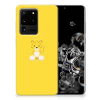 Samsung Galaxy S20 Ultra Telefoonhoesje met Naam Baby Leopard