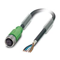Phoenix Contact 1682951 Sensor/actuator connector, geassembleerd M12 Aantal polen (sensoren): 5 Bus, recht 5.00 m 1 stuk(s) Piece