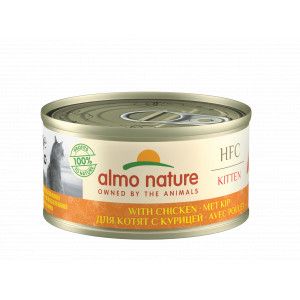 Almo Nature HFC Kitten kip natvoer kat (70 g) 12 x 70 g