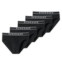 Schiesser Rio slips 95-5 zwart 5-Pack Schiesser Rio slips 95-5 zwart 5-Pack