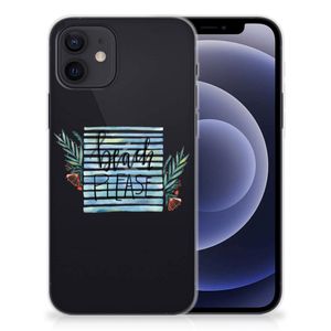 iPhone 12 | 12 Pro (6.1") Telefoonhoesje met Naam Boho Beach