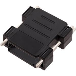 encitech DPAK-P-15-K 1511-0100-02 D-sub adapterbehuizing Aantal polen: 15 Kunststof 180 ° Zwart 1 stuk(s)