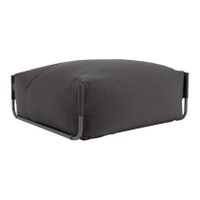 Kave Home Square Lounger - Donkergrijs - D 101 x B 101 x H 35 cm - thumbnail