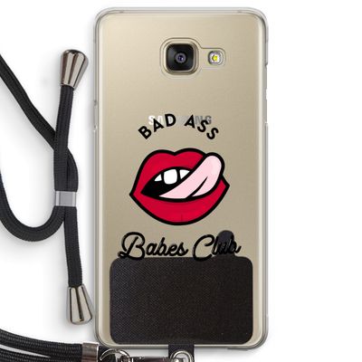 Badass Babes Club: Samsung Galaxy A5 (2016) Transparant Hoesje met koord
