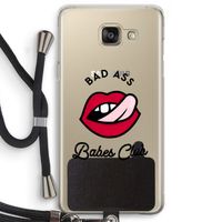 Badass Babes Club: Samsung Galaxy A5 (2016) Transparant Hoesje met koord