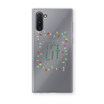 It's Lit: Samsung Galaxy Note 10 Transparant Hoesje