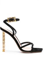 Gianvito Rossi sandales Wonder 105 mm - Noir - thumbnail