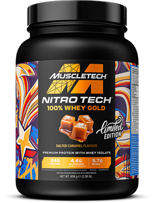 MuscleTech Nitro Tech 100% Whey Gold Salted Caramel (908 g)